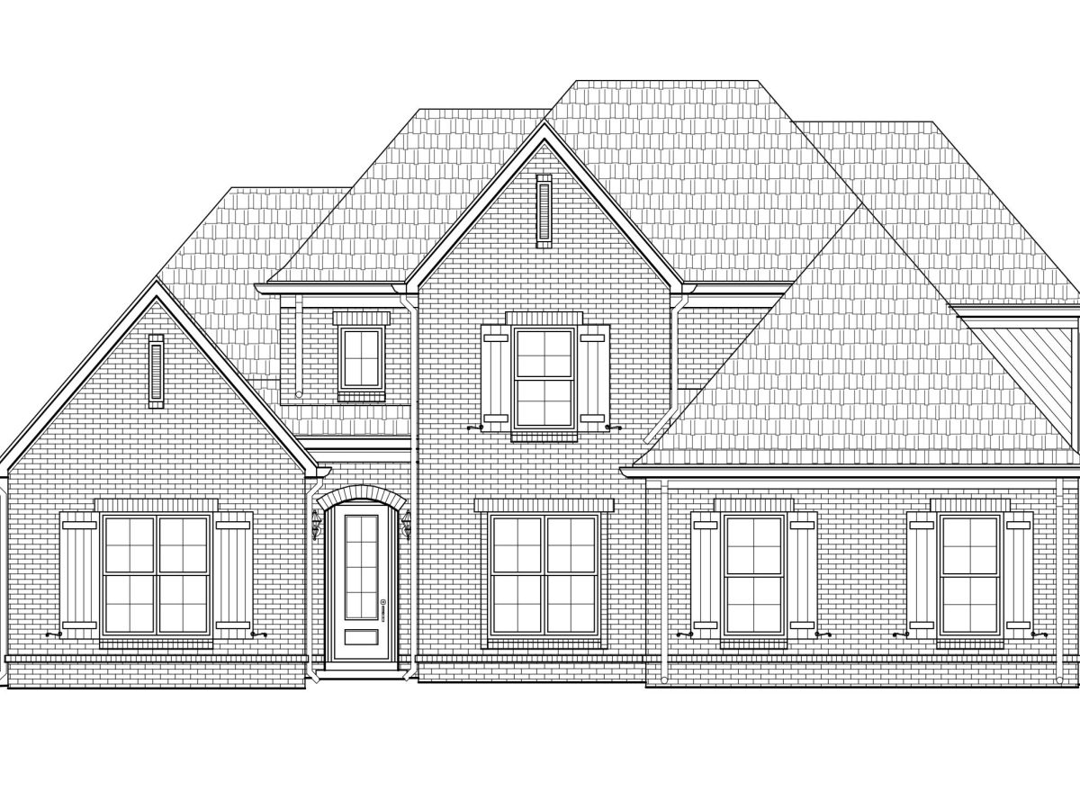 WOH Lot 114 Custom Plan Elevation
