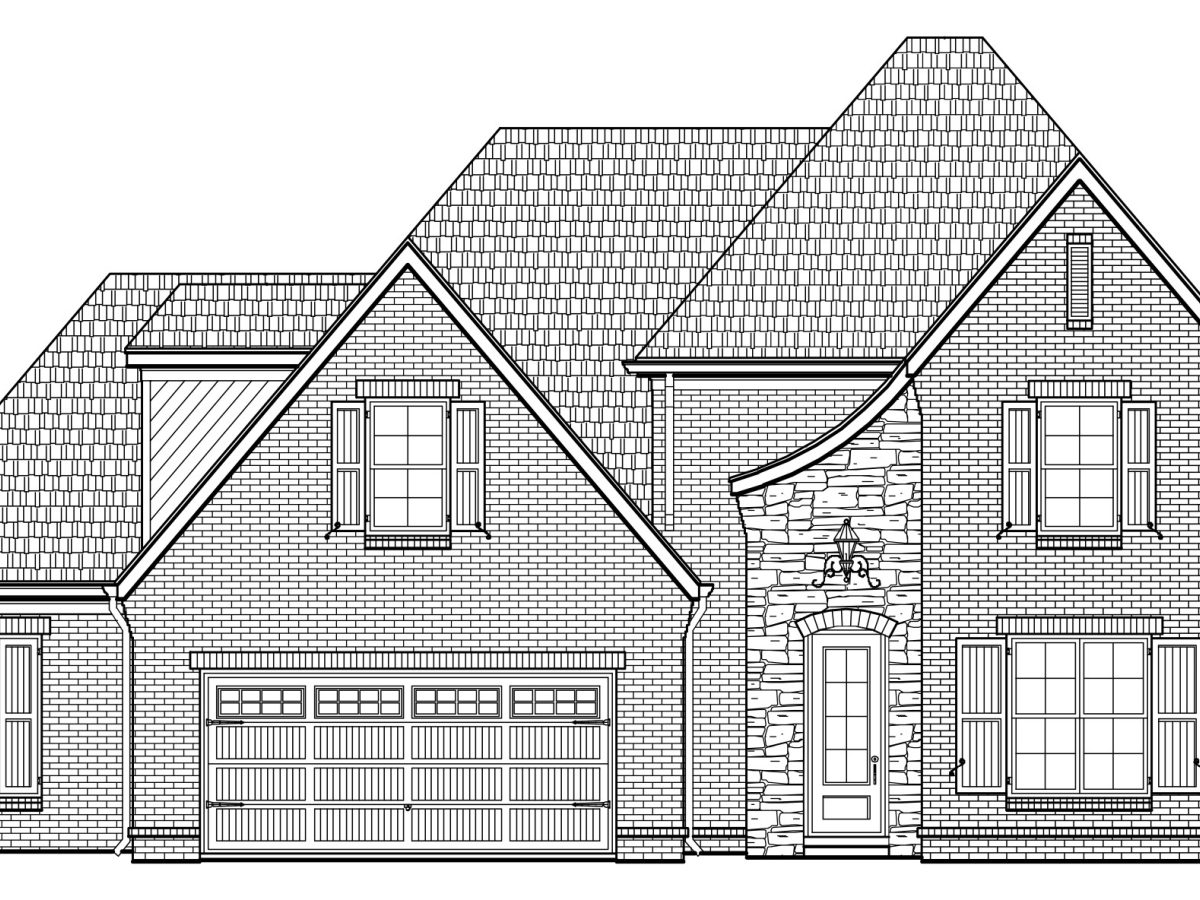 WOH Lot 126 Custom Plan Elevation